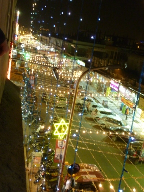 Diwali lights in Raja Park